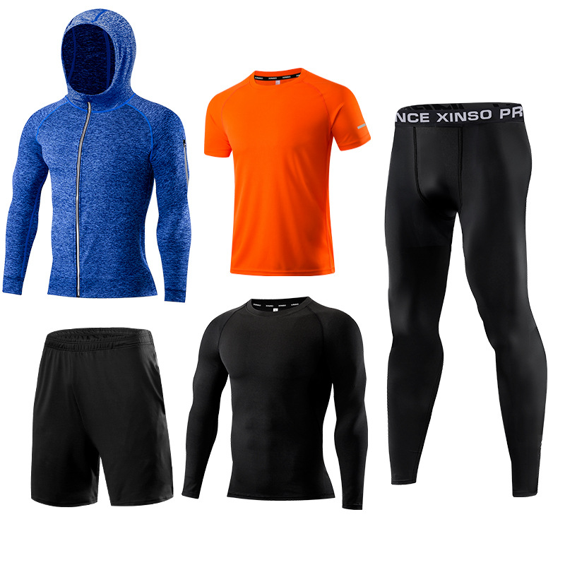 Running Gear Quick Dry - Conjunto de ropa deportiva de 5