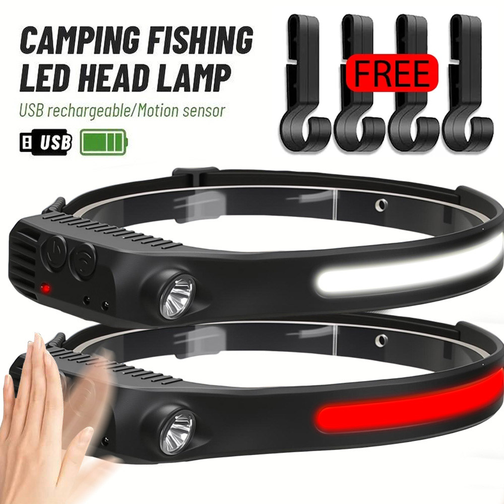 Running Headlamp Led - Linterna frontal LED Industrial con Sensor