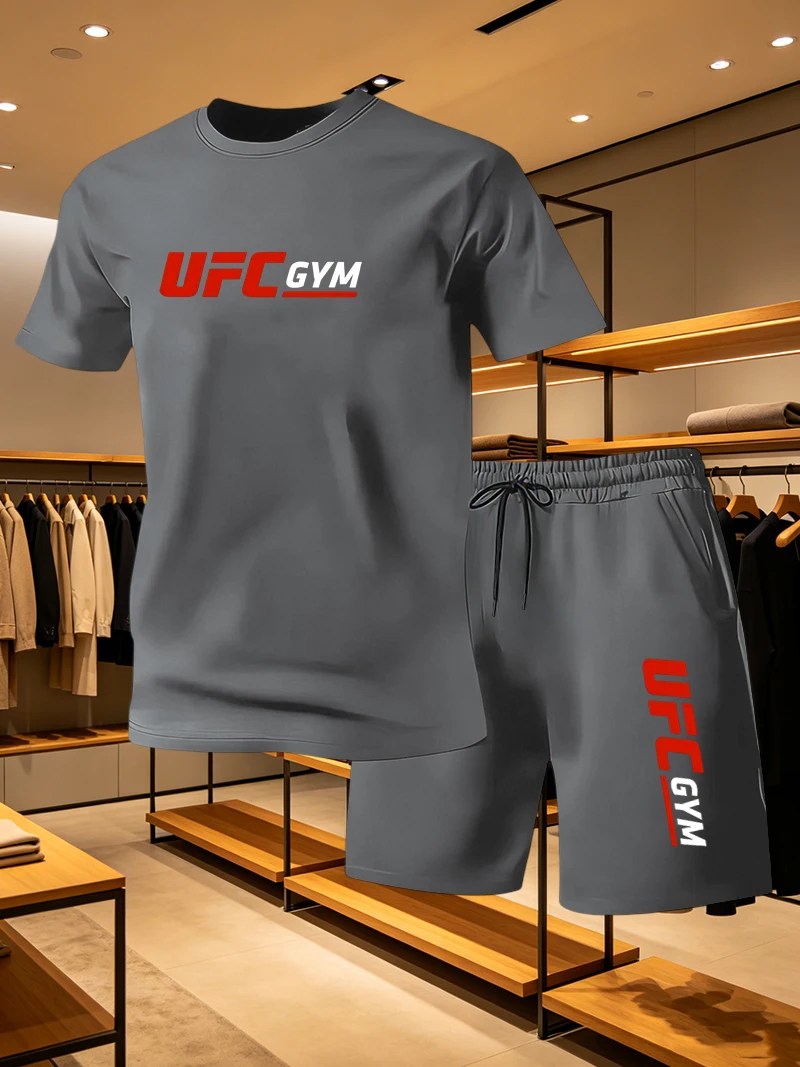 Running Gear Men - Conjunto Deportivo Informal de Verano para