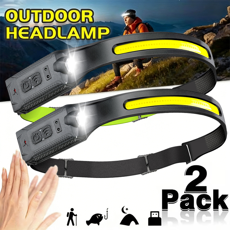 Running Headlamp Led - Linterna frontal LED recargable con 3