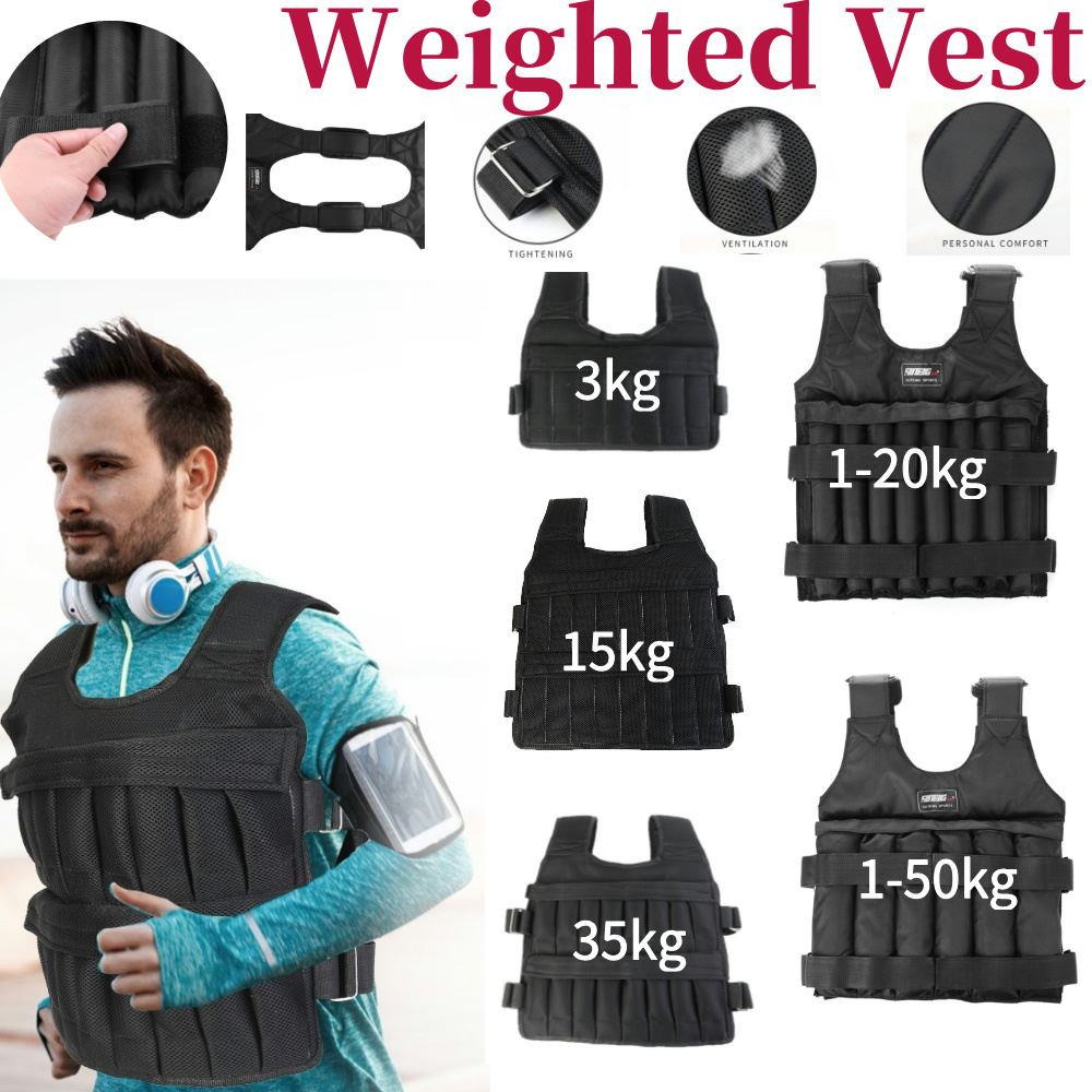 Running Gear Vest - Chaleco de Peso Ajustable para Entrenamiento