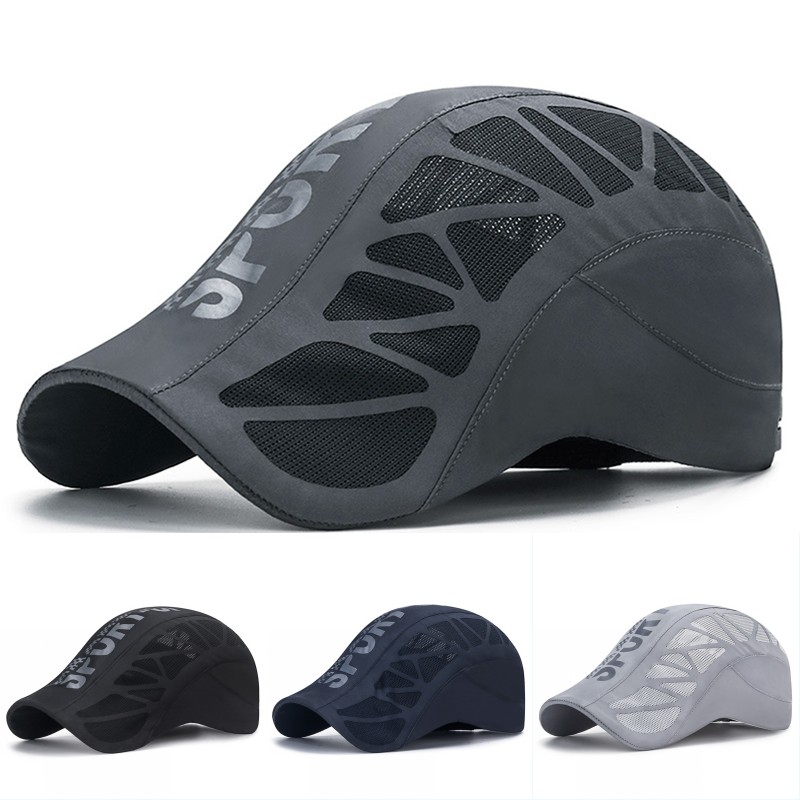 Running Cap Mesh - Gorra de Verano de Secado Rápido