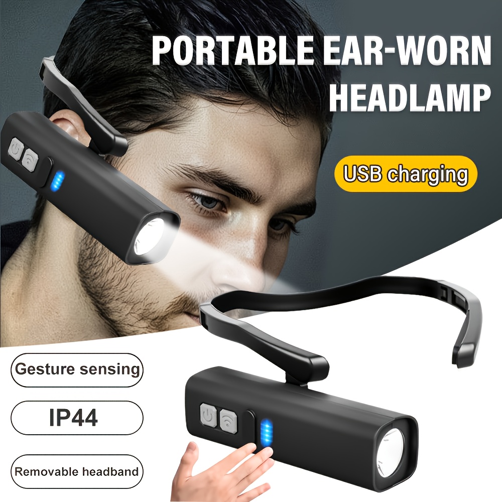 Running Headlamp Led - Linterna frontal recargable con Clip para
