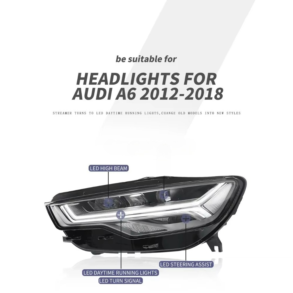 Running Headlamp Led - Faros Delanteros LED para Audi A6
