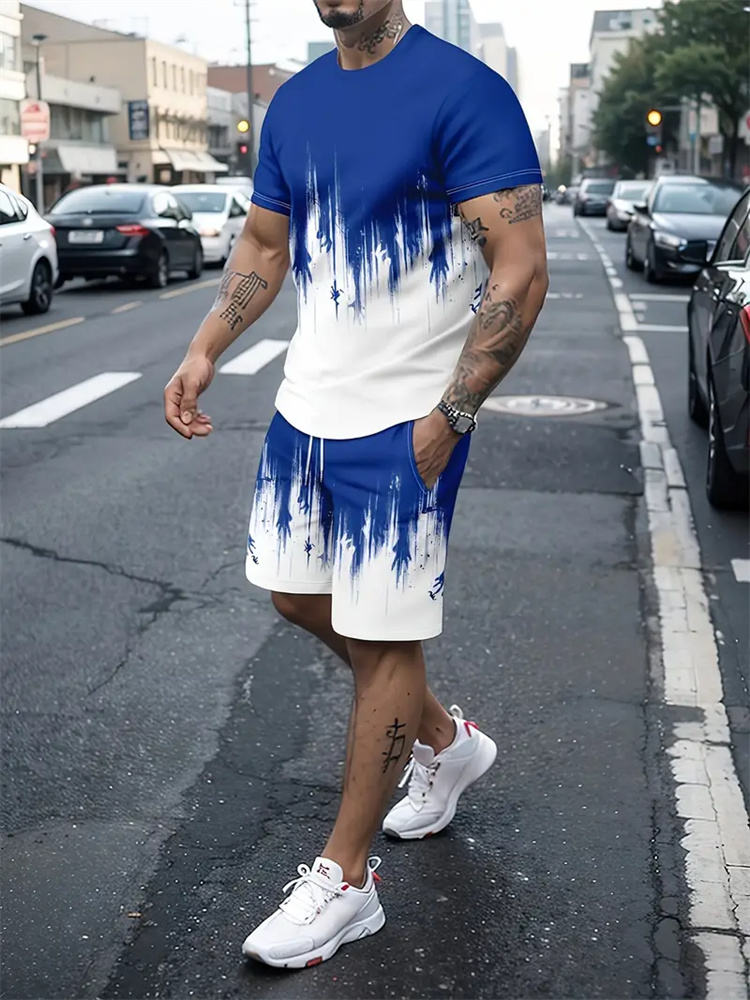 Camiseta con textura degradada - Running Gear Men reseña y precio
