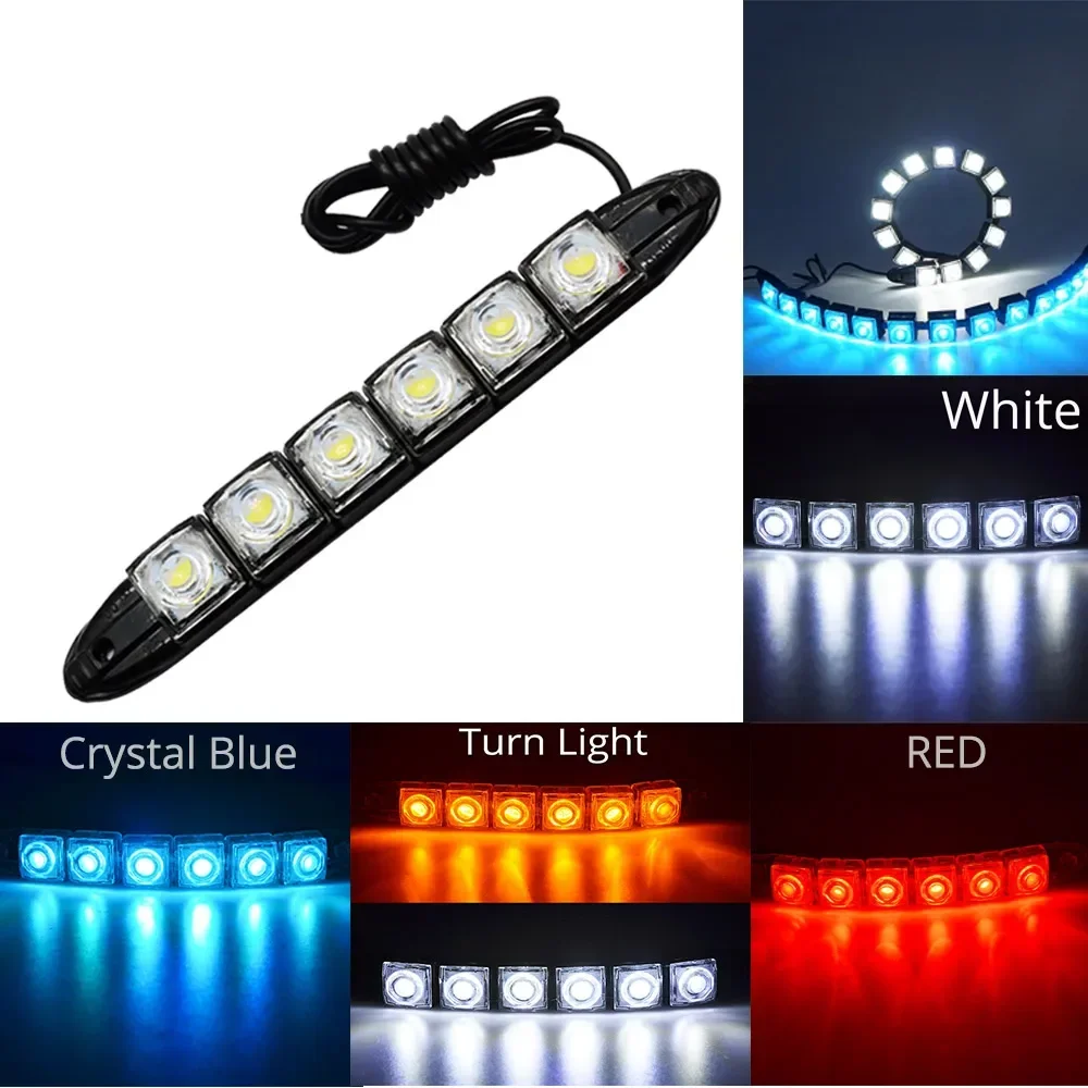 Luz LED DRL impermeable para c - Running Headlamp Led reseña y precio