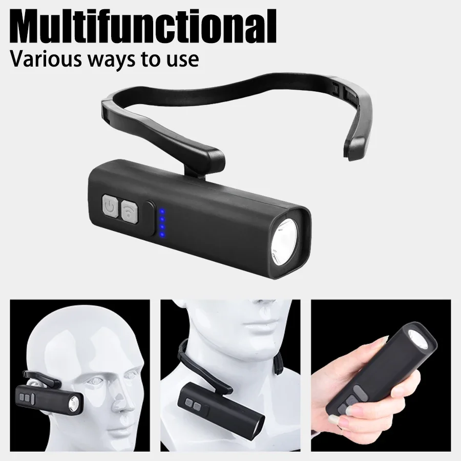 Linterna frontal con Clip para - Running Headlamp Led reseña y precio