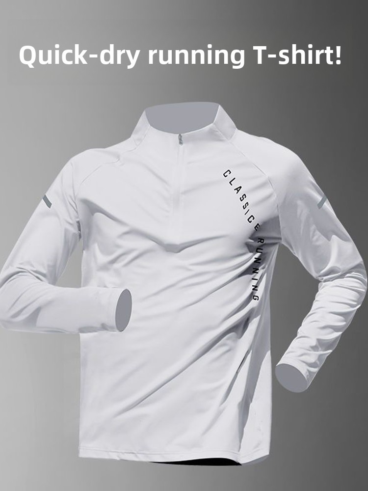Camiseta Deportiva de Manga La - Running Gear Quick Dry reseña y precio