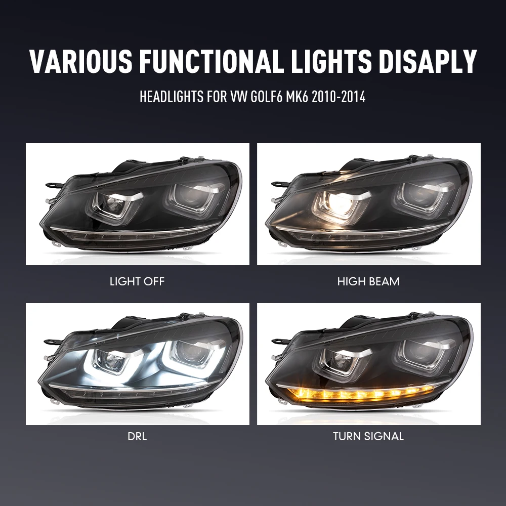 2 uds lámpara de cabeza de est - Running Headlamp Led reseña y precio