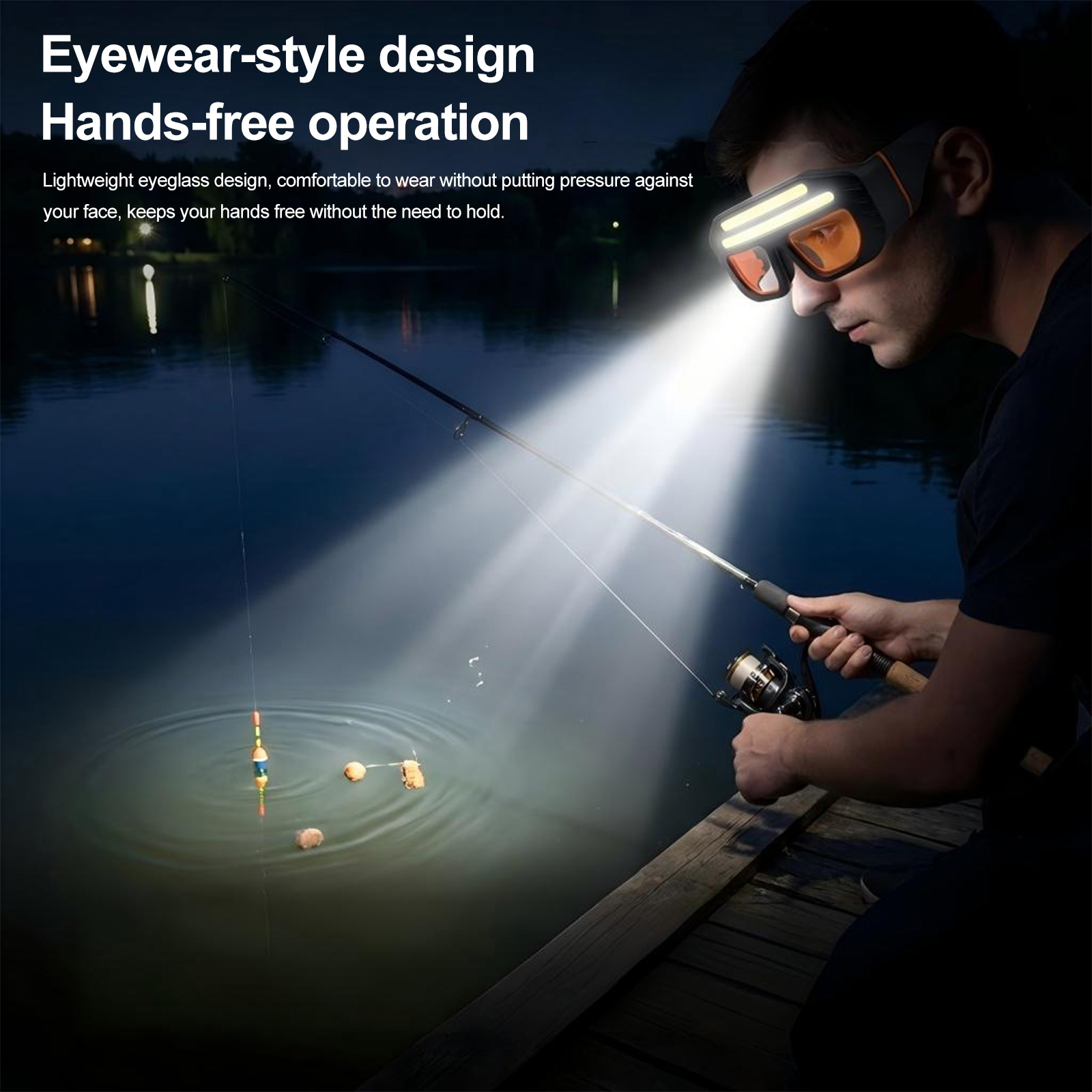 Gafas protectoras LED COB con  - Running Headlamp Led reseña y precio