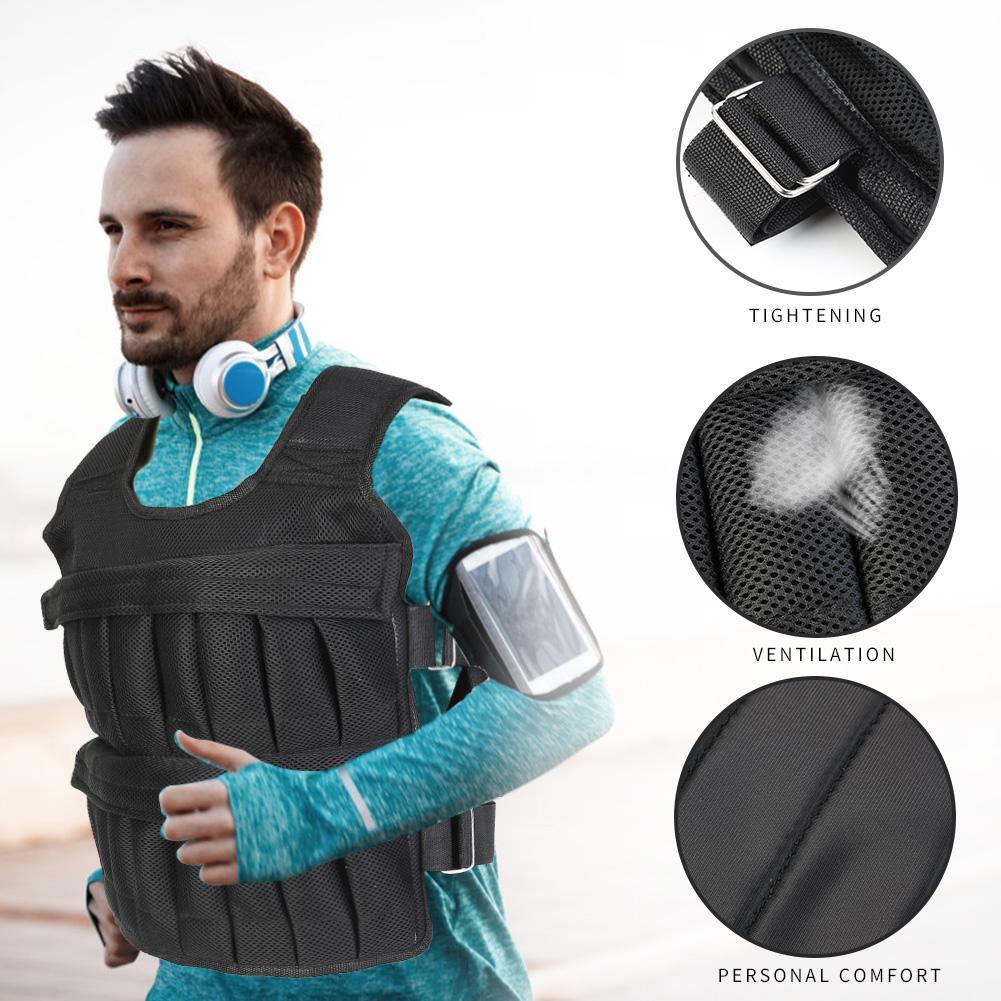 Chaqueta con Peso Ajustable de - Running Gear Vest reseña y precio