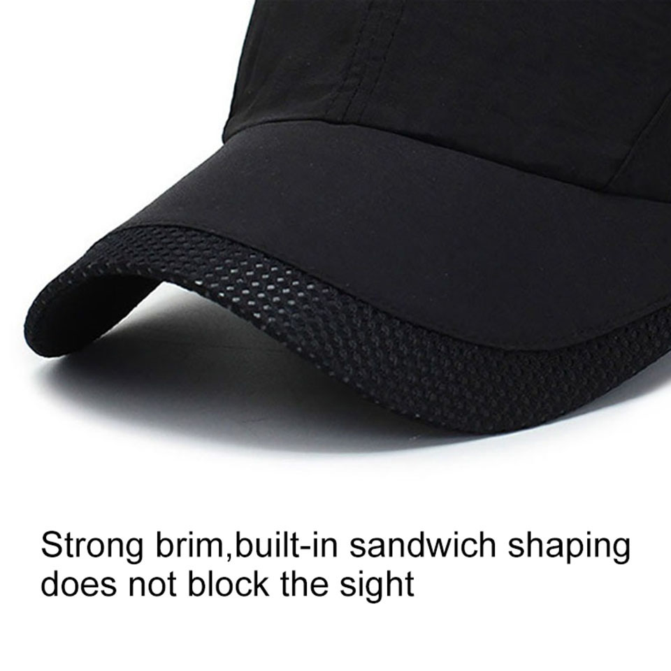 GOBYGO Gorra de béisbol deport - Running Cap Mesh reseña y precio