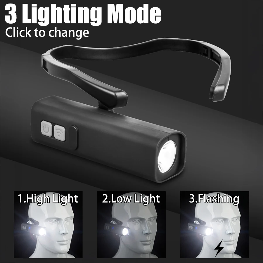 Linterna frontal recargable co - Running Headlamp Led reseña y precio