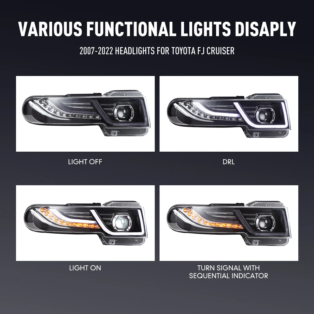 2 uds lámpara de cabeza de est - Running Headlamp Led reseña y precio